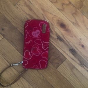 XOXO small wristlet